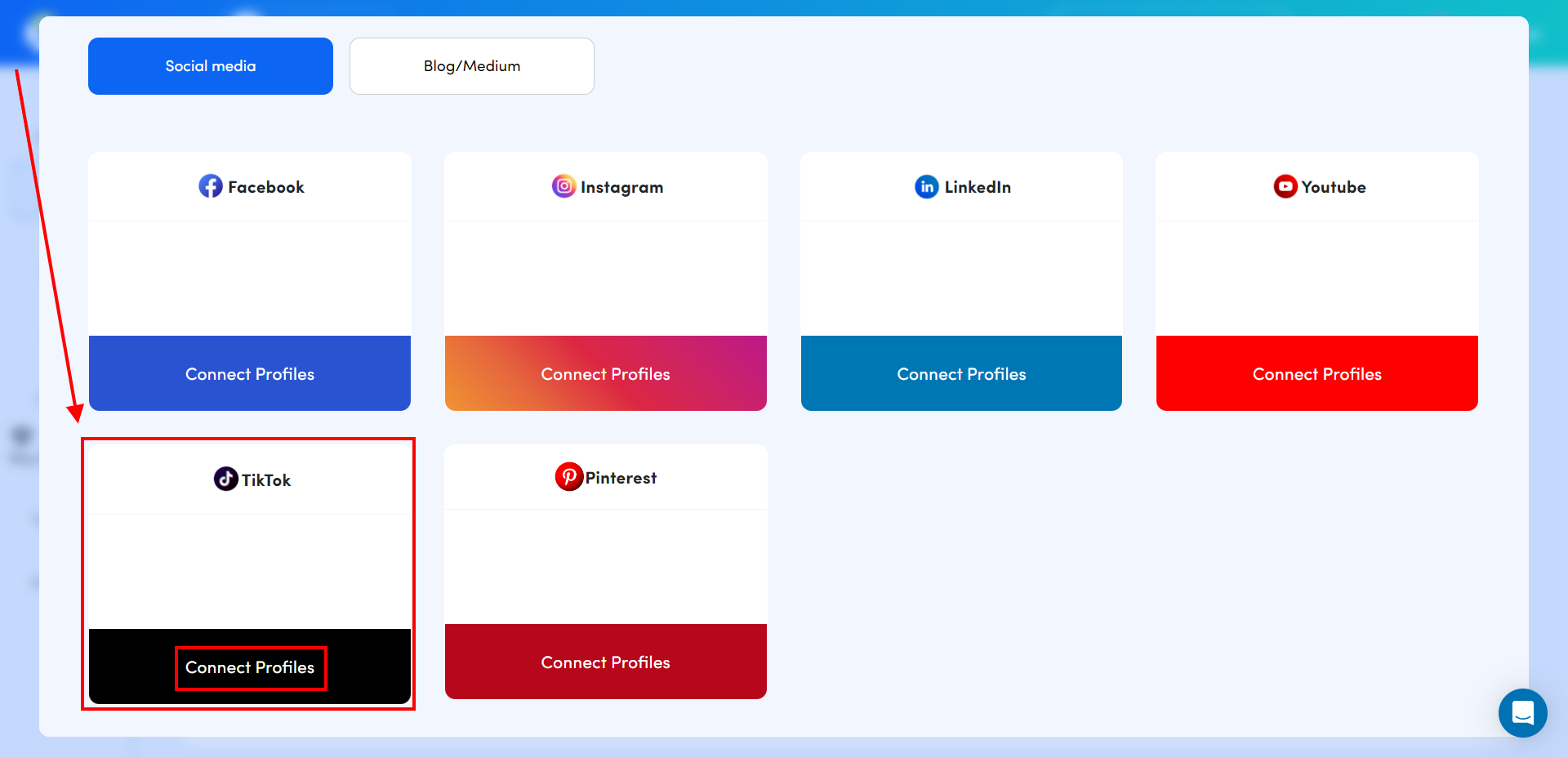 How To Connect Your Tiktok Profile Contentgenie Support How To Connect Your Tiktok Profile Contentgenie Support